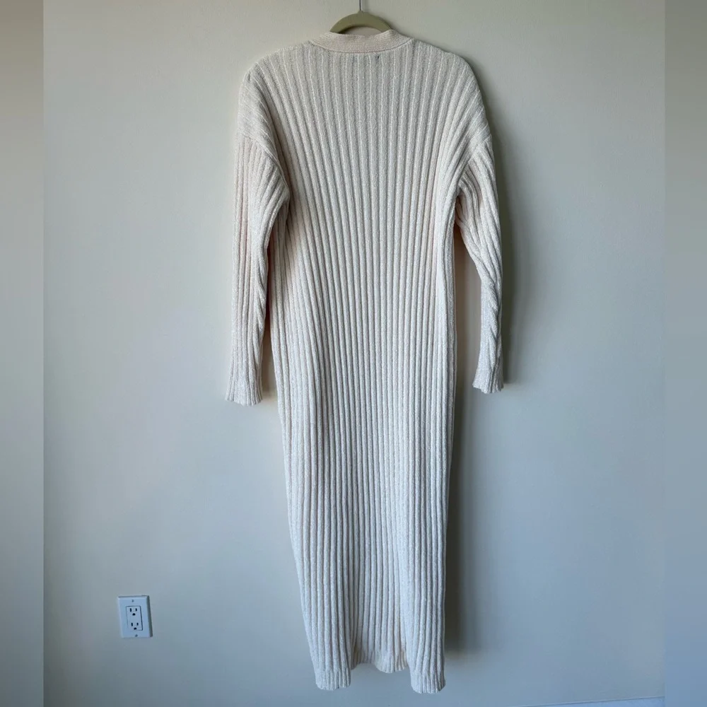 Nasty Gal Cream Ribbed Knit Set - Picture 7 of 9